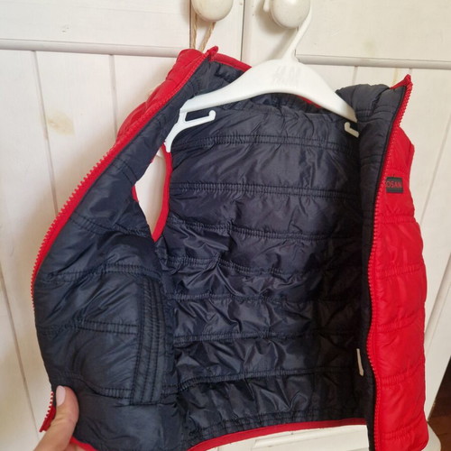 Red baby sleeveless vest Losan like new, age 2 years
