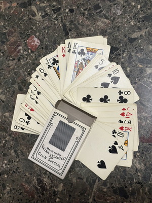 Club Special Back No 99 playing cards like new