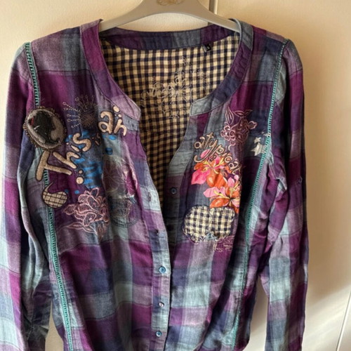 Desigual shirt used, multicolor, size S