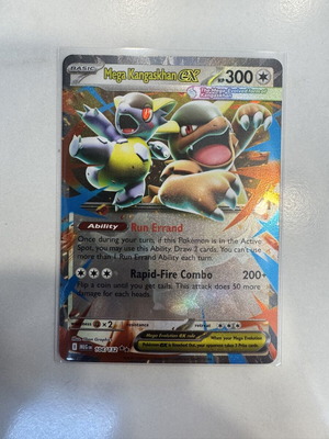 Mega Kangaskhan ex Mega Evolution Pokemon TCG card new