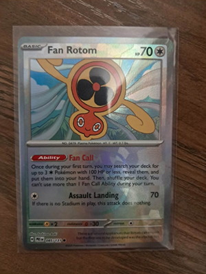 Fan Rotom Masterball Prismatic evolutions like new