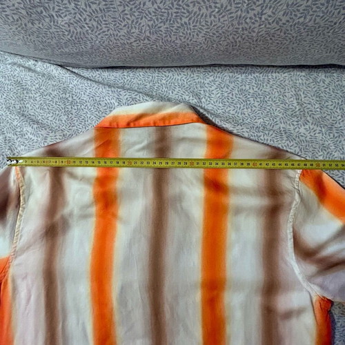 H&M Shirt size S beige and orange like new