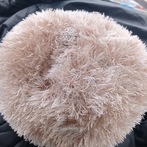 Handmade knit cap slightly used