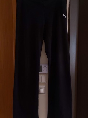 Women's Pants Leggings Used, Medium Size, Black, Wide Legs