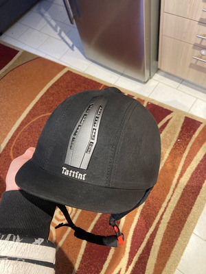 Κράνος ιππασίας Tattini Pro Microfiber Cap μαύρο σαν καινούργιο