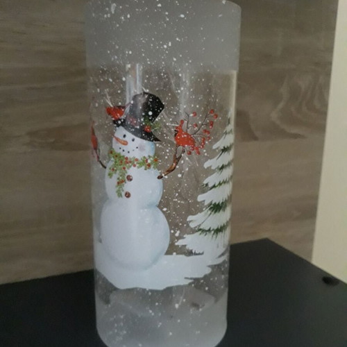 Christmas decorative plastic ornament new, 20 cm height