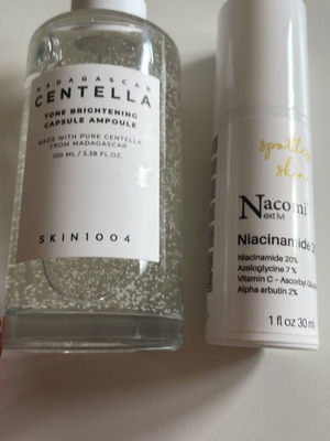 Skin1004 Madagascar Centella Brightening Ampoule και Niacinamide 20% σαν καινούργια