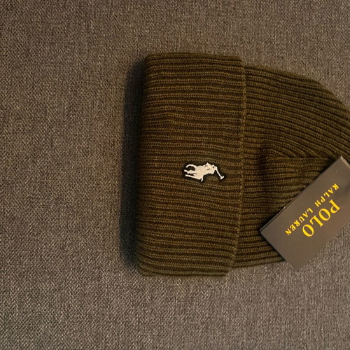 Ralph Lauren hat green, new, one size