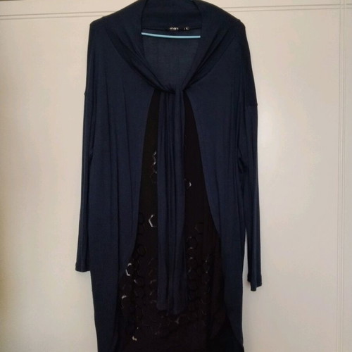 Mat Fashion tunic Small Plus Size like new, blue and black