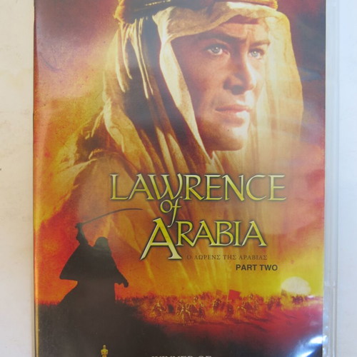 Lawrence of Arabia 2-DVD set used, 1962 adventure drama