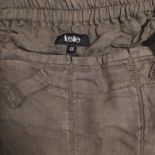 Lussile midi skirt in olive color like new