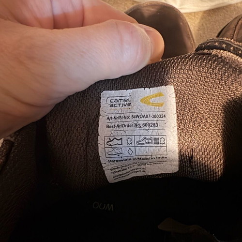 Camel Active shoes 42.5 used, brown casual