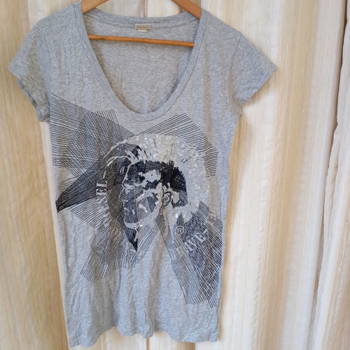 Diesel dress like new, airy material, grey, size M