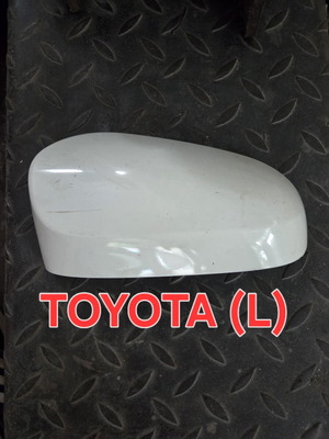 Toyota mirror cap cover left used, white