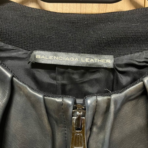Balenciaga women's leather jacket like new