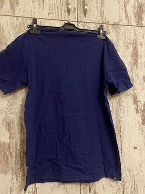 Decathlon Workout T-Shirt Navy Blue and Yellow size M like new