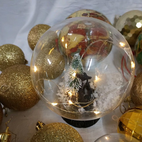 Christmas ornaments used, assorted set