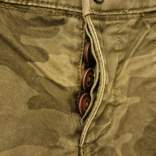 Superdry camouflage shorts like new, size XS, khaki