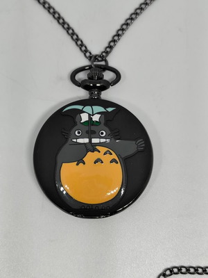 Ρολόι τσέπης Totoro με αλυσίδα λαιμού σαν καινούργιο