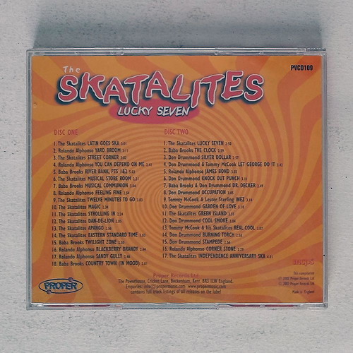 The Skatalites Lucky Seven 2CD used