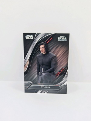 Topps Chrome Black Starwars Kylo Ren σαν καινούργιο
