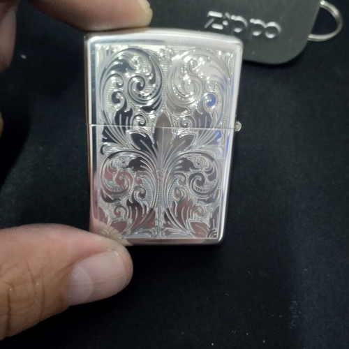 Zippo Sterling Silver Lighter 1992 New