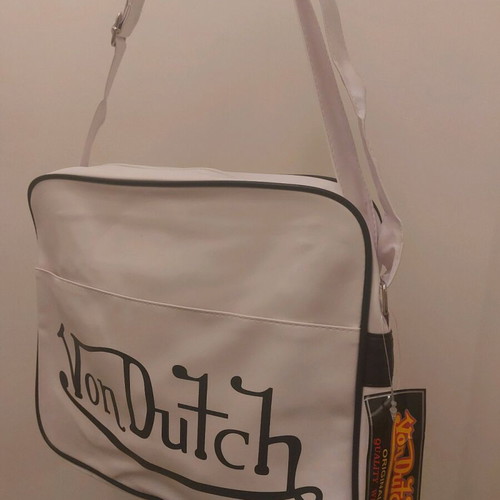 Von Dutch shoulder bag white brand new with tags