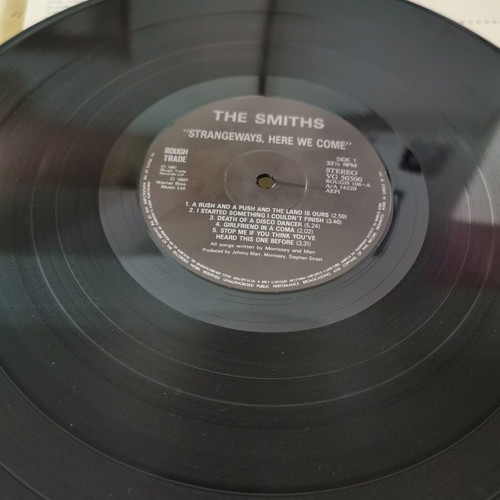 The Smiths Strangeways, Here We Come vinyl used, original Greek press 1987