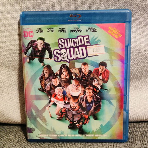 Suicide Squad Special Edition Blu-ray used with Greek subtitles