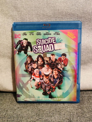 Suicide Squad Special Edition Blu-ray used with Greek subtitles