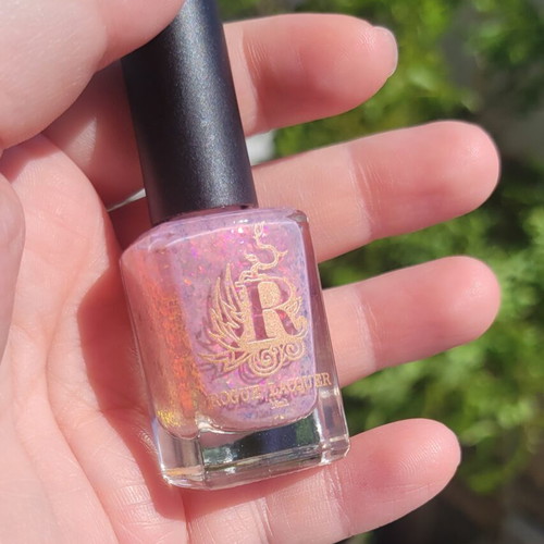 Rogue Lacquer Strawberry Milk Tea nail polish like new