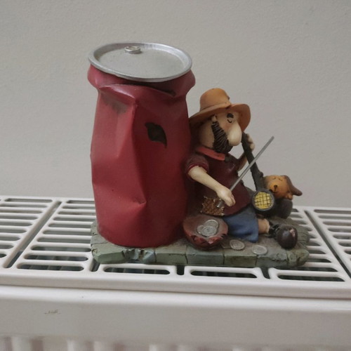 Piggy bank used with original design and bottom opening