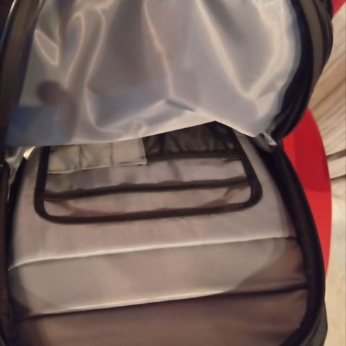 Zara backpack, black, fits 15-16'' laptop