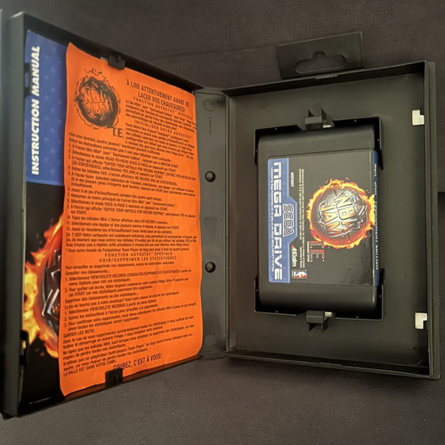NBA JAM TE Sega Genesis Mega Drive game like new