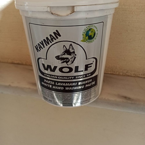 Wolf hand cleaning paste like new, 1 kilo