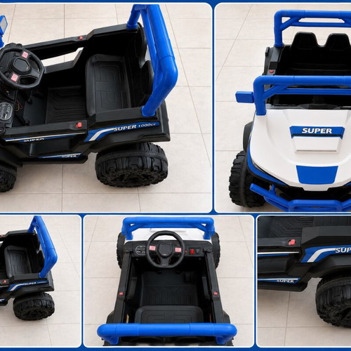 Battery-Powered Children's Car with Remote Control used