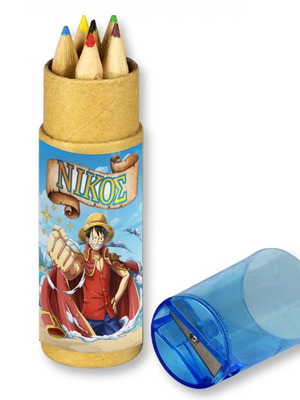 One Piece Colored Pencils 10pcs new with name in kraft box