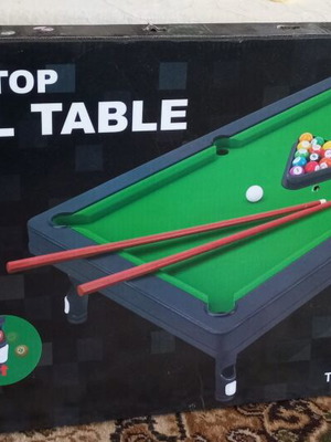 Small billiard table used 65×36.5×14 cm
