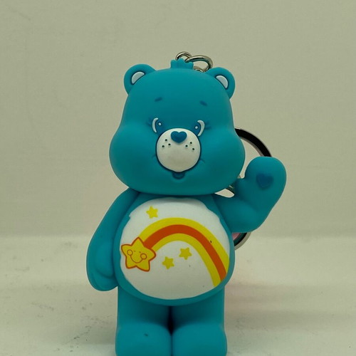 Care Bears Wish Bear pvc keychain new