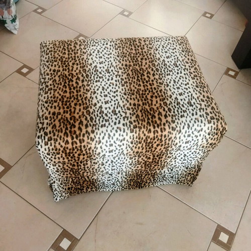 Stool Animal Leopard like new