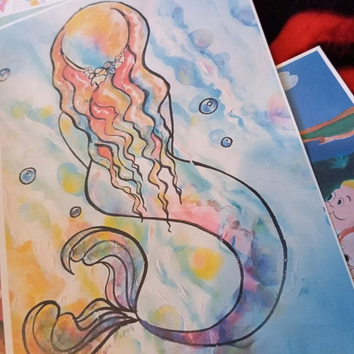 A4 Posters 120gr New with Digital Paintings