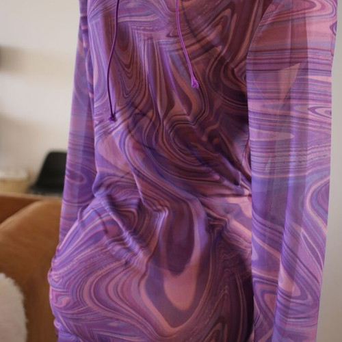 Beachwear Bikini with purple Bodycon dress new