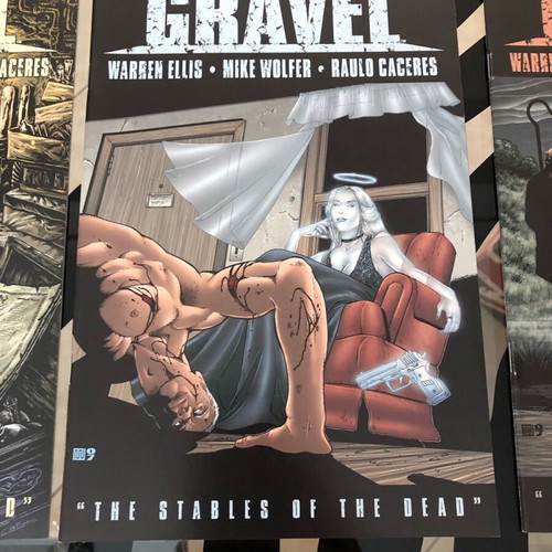 Gravel set of 22 comics new, Warren Ellis, Avatar Comics, 2007