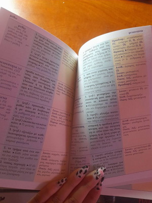 Dictionary for elementary school children with notes