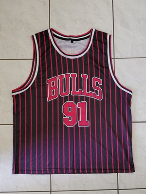 Bulls NBA φανέλα Dennis Rodman μέτριο