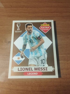 Panini Messi extra αυτοκόλλητο καινούργιο