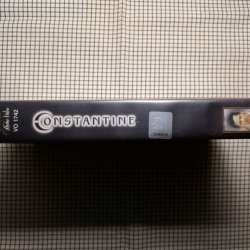 Constantine VHS video cassette with Greek subtitles