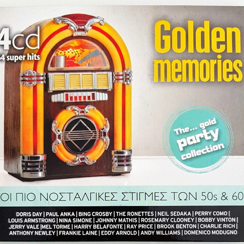 Golden Memories The Gold Party Collection 4 CD like new