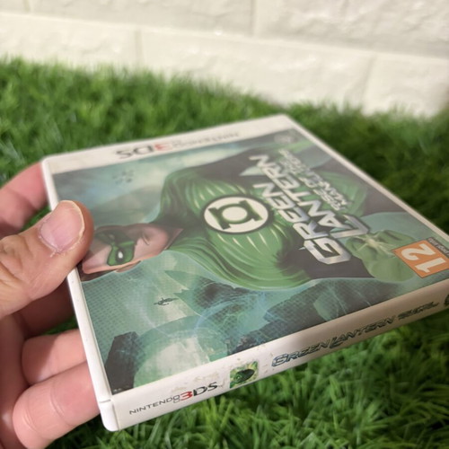 Green Lantern Rise of the Manhunters Nintendo 3DS game used