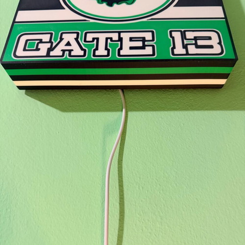 Led Gate 13 Panathinaikos Katerini lamp like new